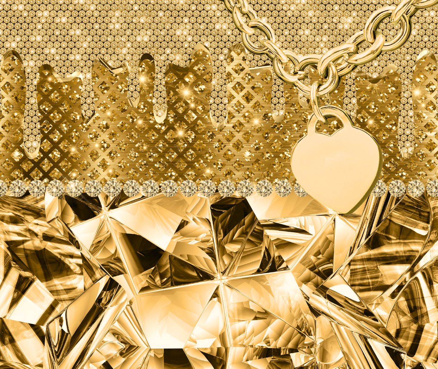 GOLD CHARM TUMBLER