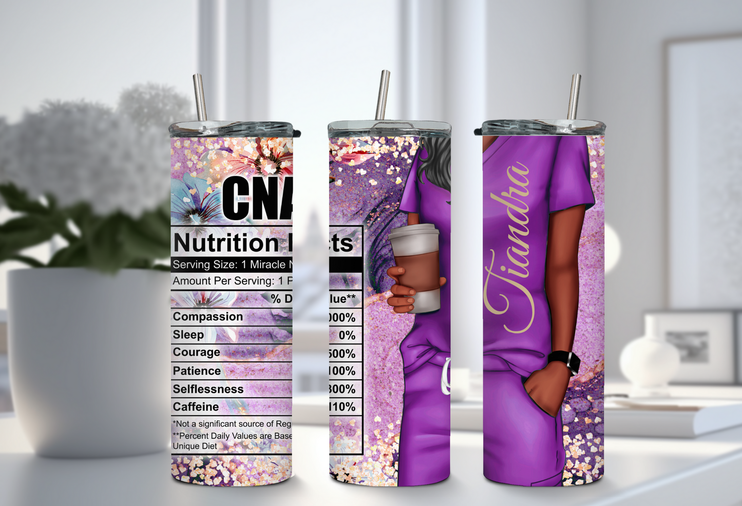 CNA NURSE TUMBLER